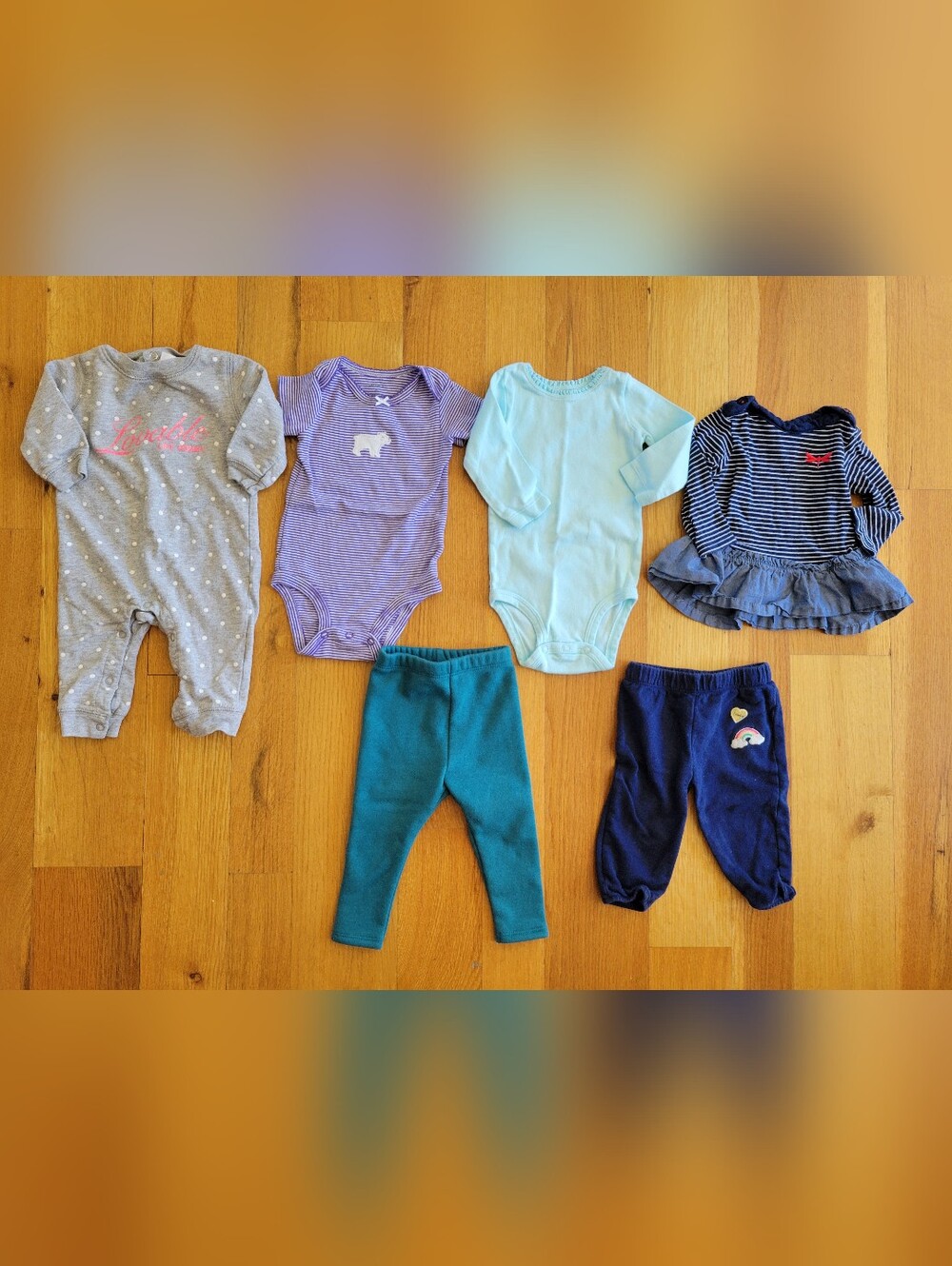 Baby girls size 6 months clothes bundle